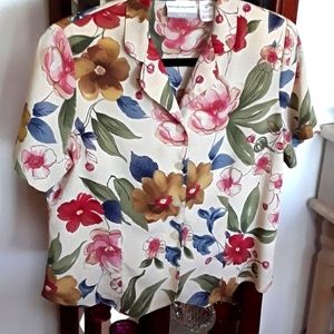 Alfred Dunner size 8 petite blouse